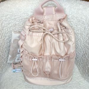 Dagne Dover Nova REPREVE® Recycled Polyester Sling Bag in Rose Quartz